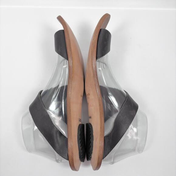 Cydwoq Sandals 39 / 9 Toe Ring Loop Leather Thong Hillary Hand Made in USA Boho - Picture 3 of 9